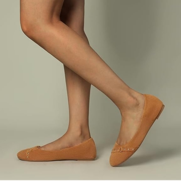 MUSSHOE Flat Shoes Women Round Toe Comfortable Slip On Women Flats with Bow - Picture 1 of 7